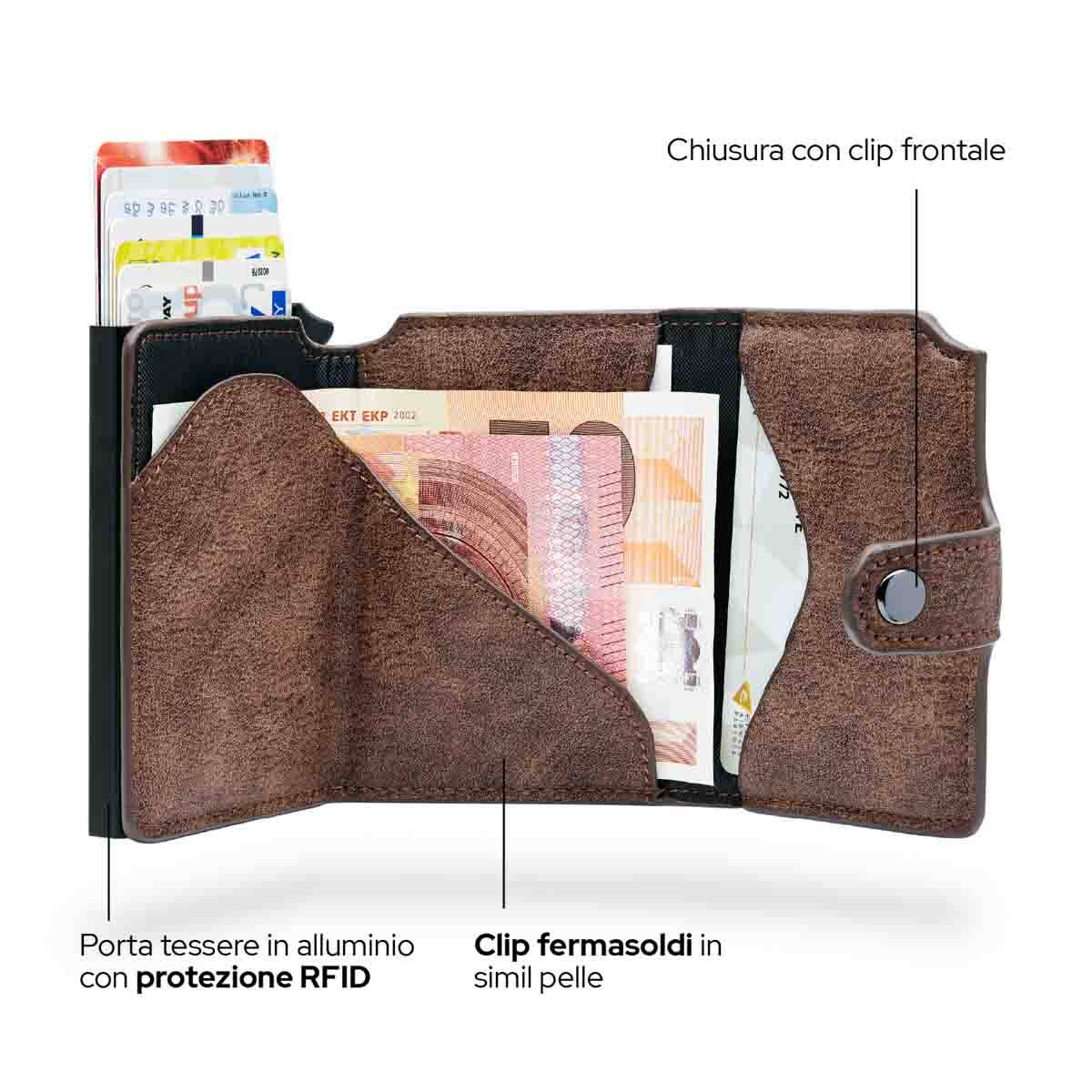 BAELLERRY K9172 RFID Doppio Porta In Alluminio Porta Carte Automatico Carta Automatica Porta Carte A Comparsa Caff%c3%a8 BAELLERRY K9172 RFID Doppio Porta In Alluminio Porta Carte Automatico Carta Automatica Porta Carte A Comparsa Caff%c3%a8